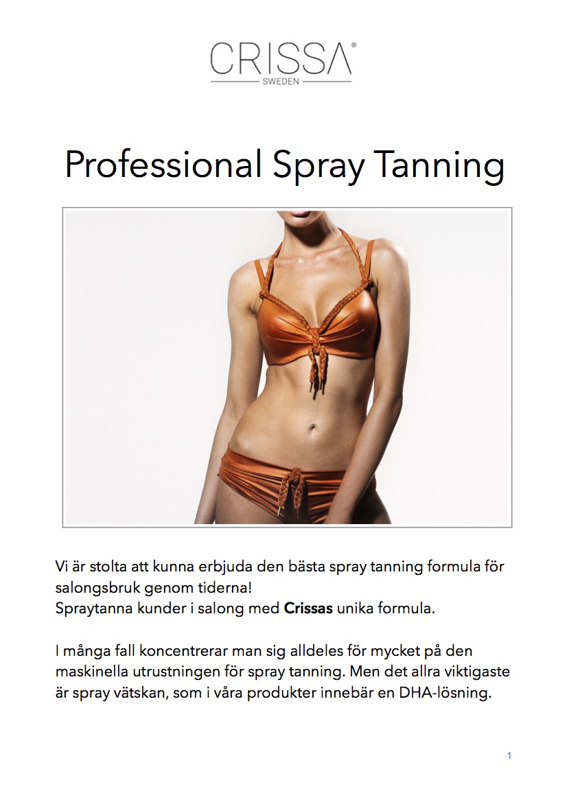 spraytan karlstad pris